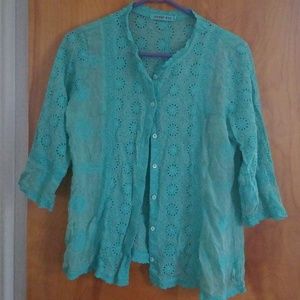 Johnny Was Button Up Shirt